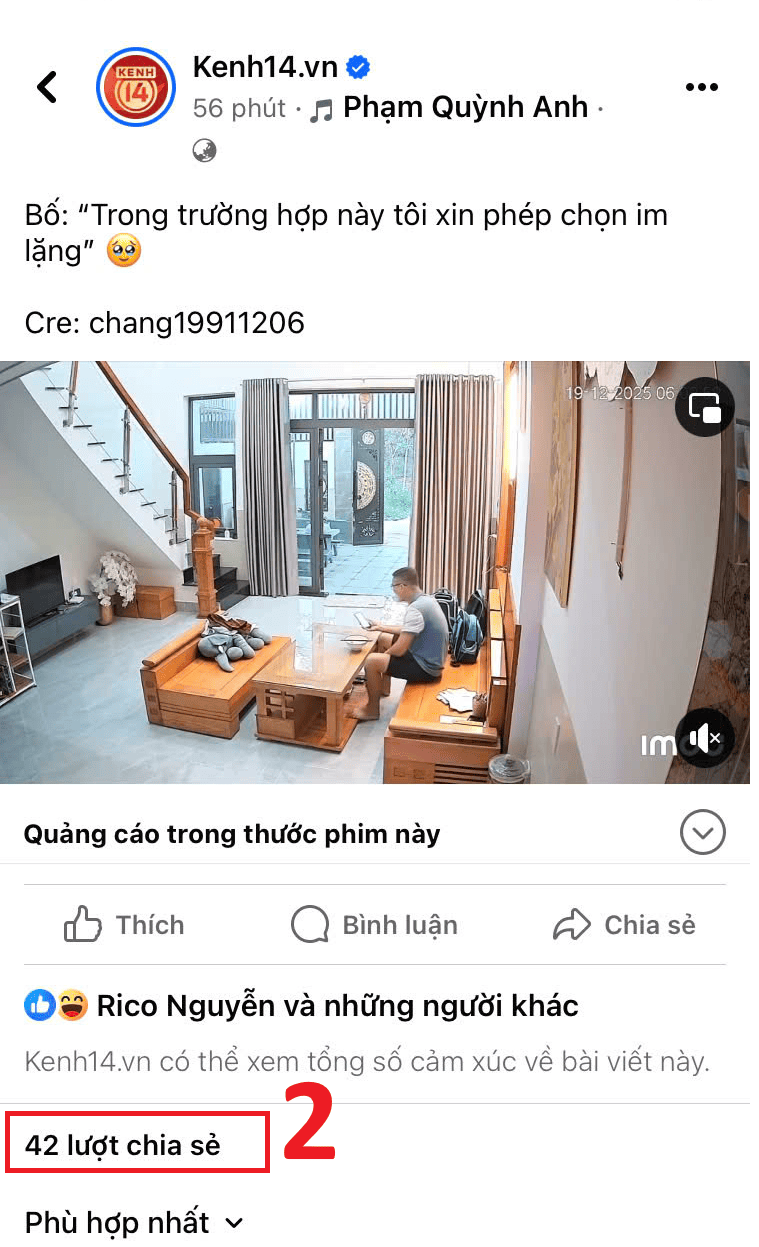 Cách xem ai đã chia sẻ trên facebook 