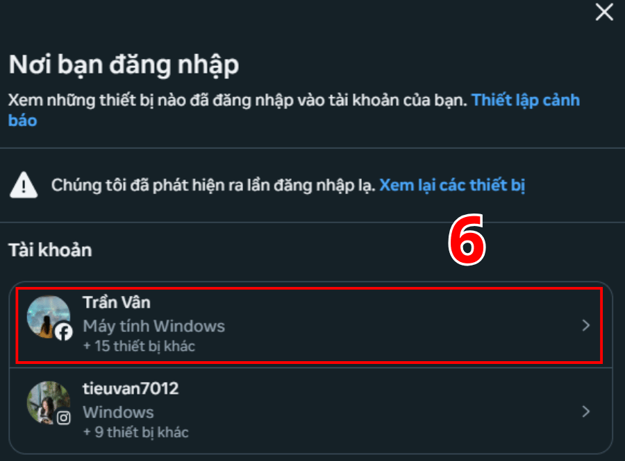 Cách xem ai đăng nhập vào Facebook của mình trên máy tính