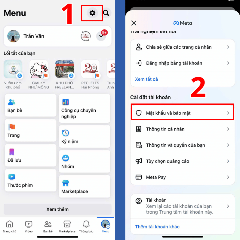 Cách xem ai đăng nhập vào Facebook của mình trên điện thoại