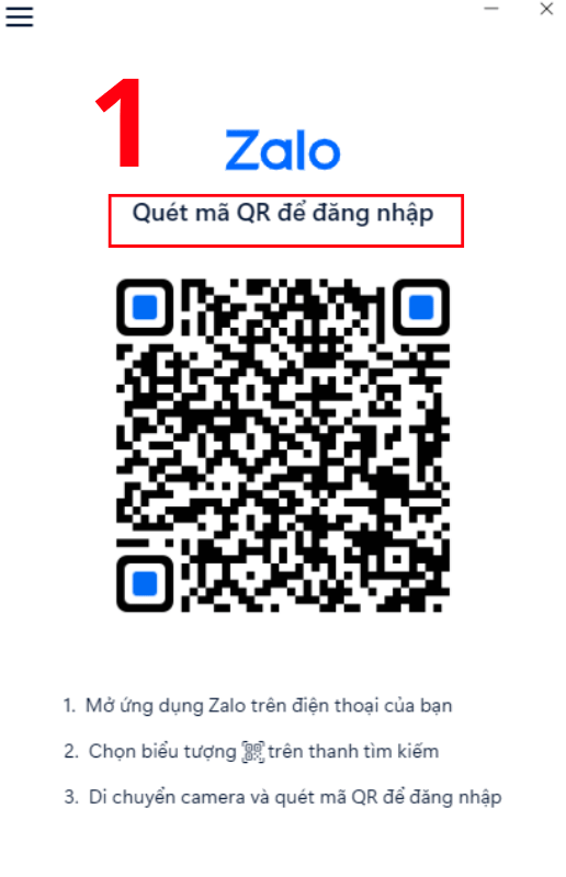 Mở ứng dụng Zalo trên máy tính