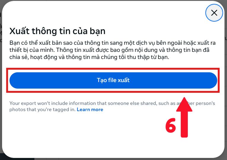 Tạo file xuất