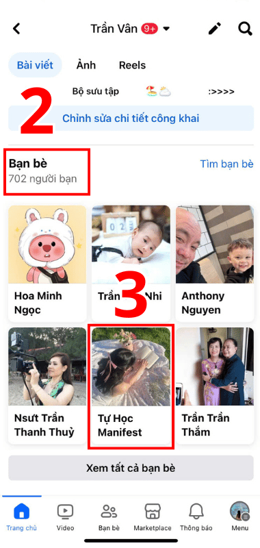 Cách xem ai bỏ theo dõi mình trên Facebook trên điện thoại
