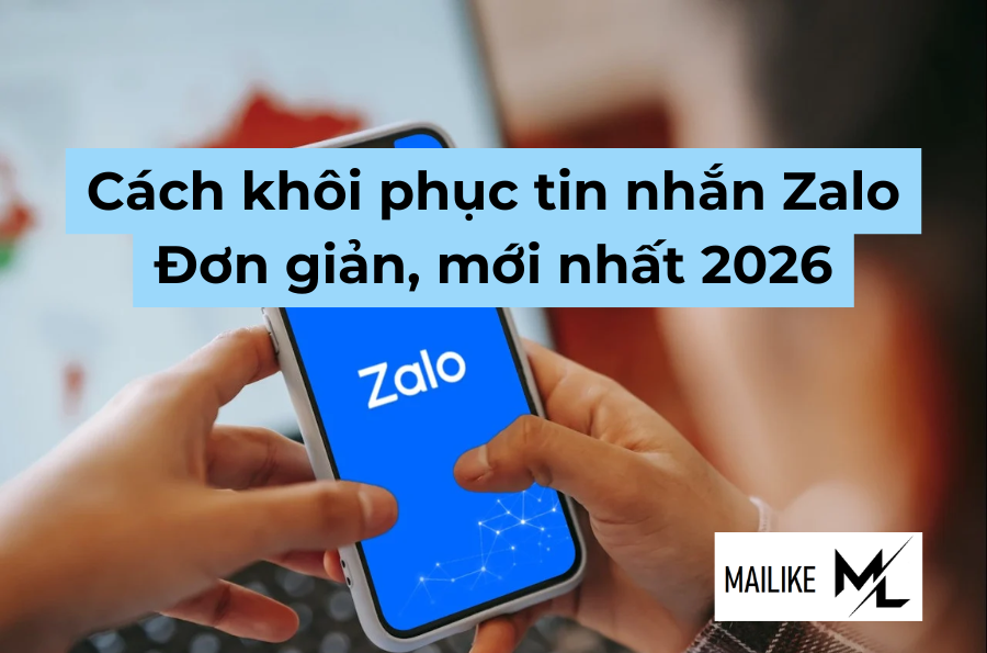 Cách khôi phục tin nhắn Zalo