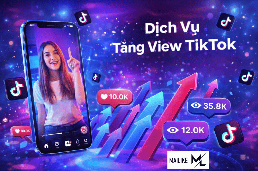 Dịch vụ tăng view TikTok uy tín, an toàn và hiệu quả trên Mailike