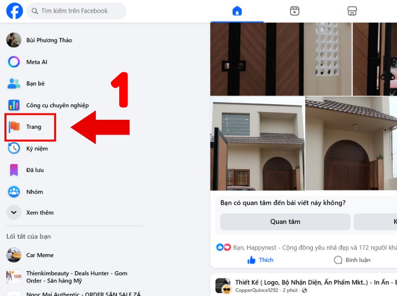Chuyển từ tài khoản cá nhân sang Fanpage