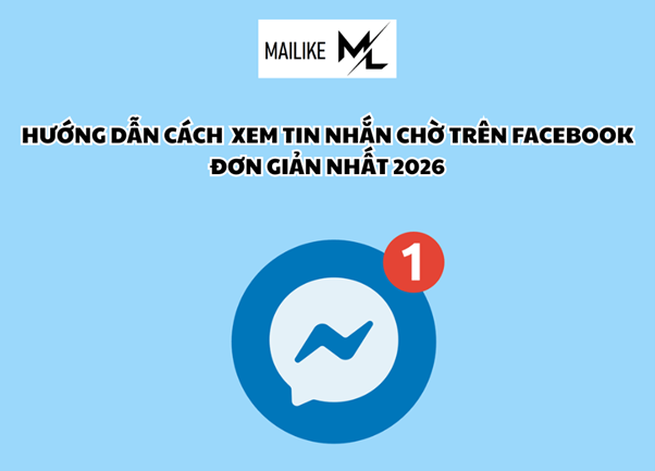Cách xem tin nhắn chờ trên Facebook
