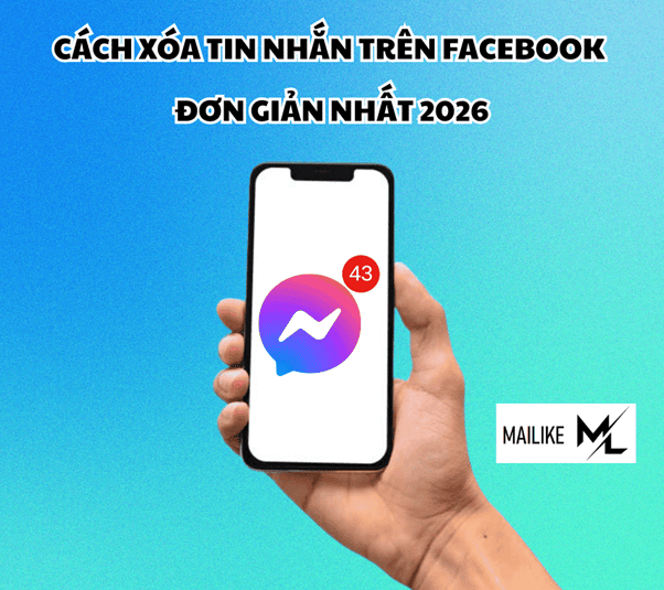 Cách xóa tin nhắn trên Facebook