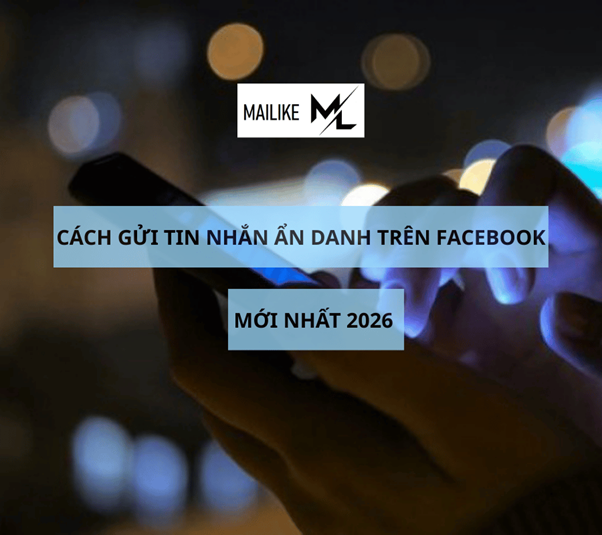 Cách gửi tin nhắn ẩn danh trên Facebook
