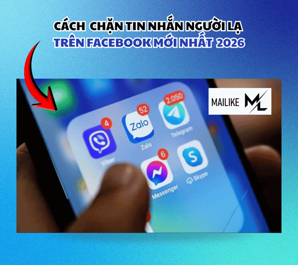 Cách chặn người lạ nhắn tin trên Facebook