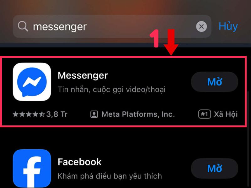 Tải ứng dụng Messenger