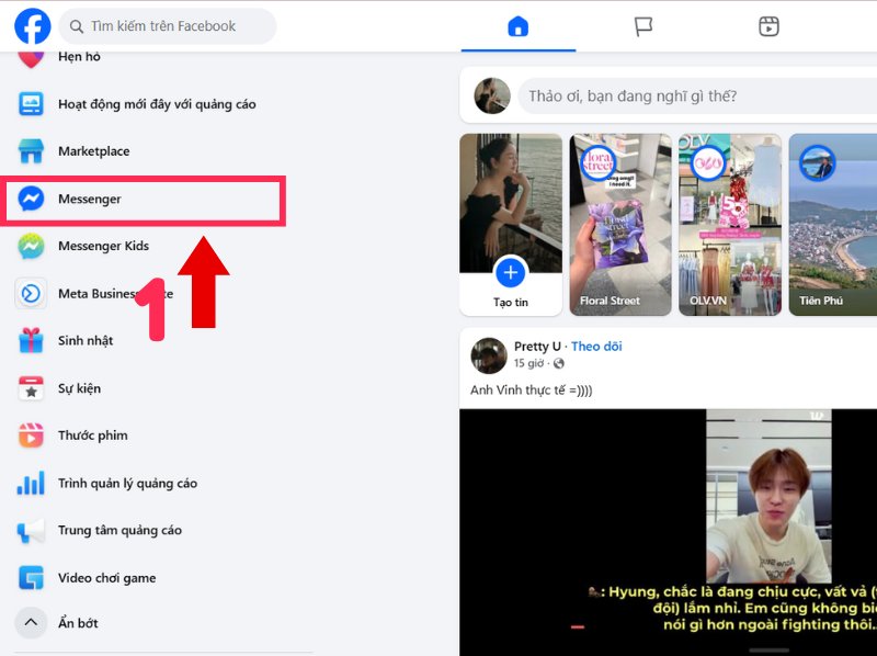 Truy cập tài khoản Facebook bằng máy tính