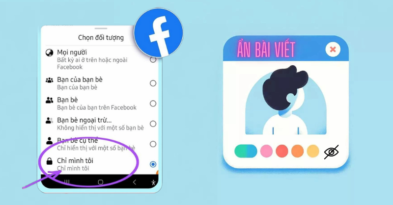Ẩn bài viết trên Fanpage là tính năng cho phép quản trị viên che giấu bài đăng