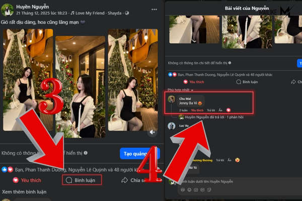 cach ghim binh luan tren facebook 4