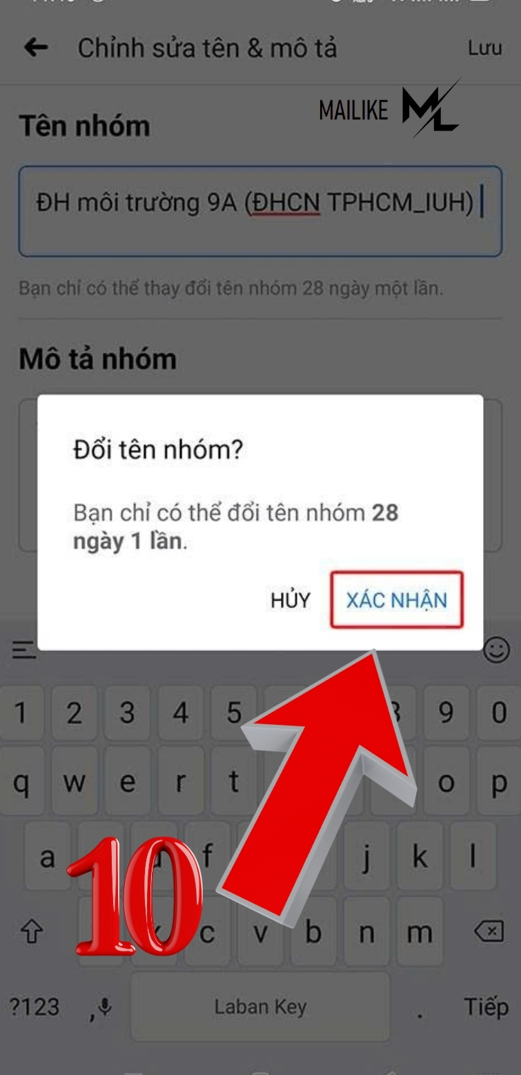 Cách đổi tên nhóm Facebook đơn giản đã hoàn thành