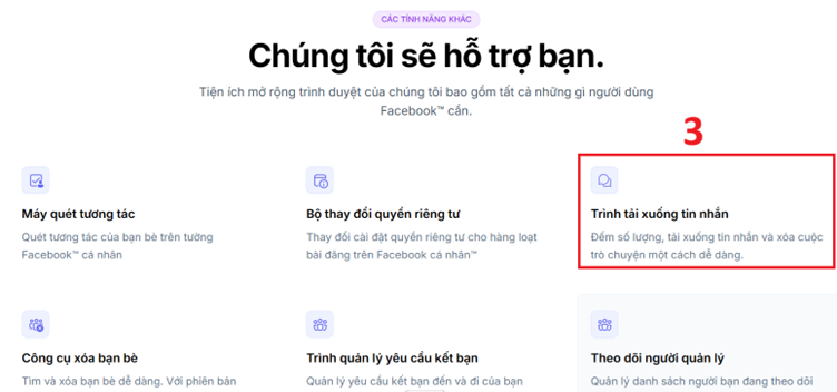 cách xem ai nhắn tin nhiều nhất trên Facebook