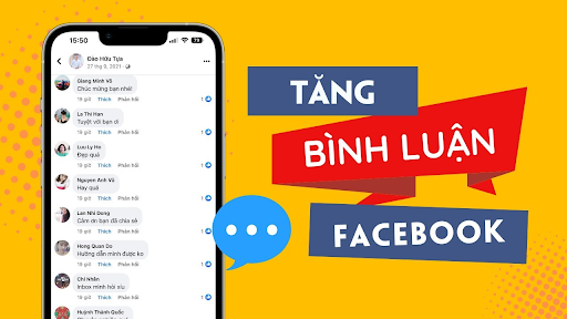 Tăng comment Facebook hay còn gọi là dịch vụ seeding tăng tương tác facebook