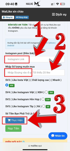 Hướng dẫn dùng tool tăng like bài viết Instagram hiệu quả