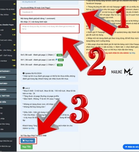 Hướng dẫn tăng review, Checkin Pages đơn giản mà hiệu quả tại Mailike