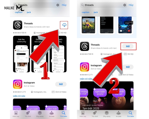 Download ứng dụng Threads của Meta trên điện thoại