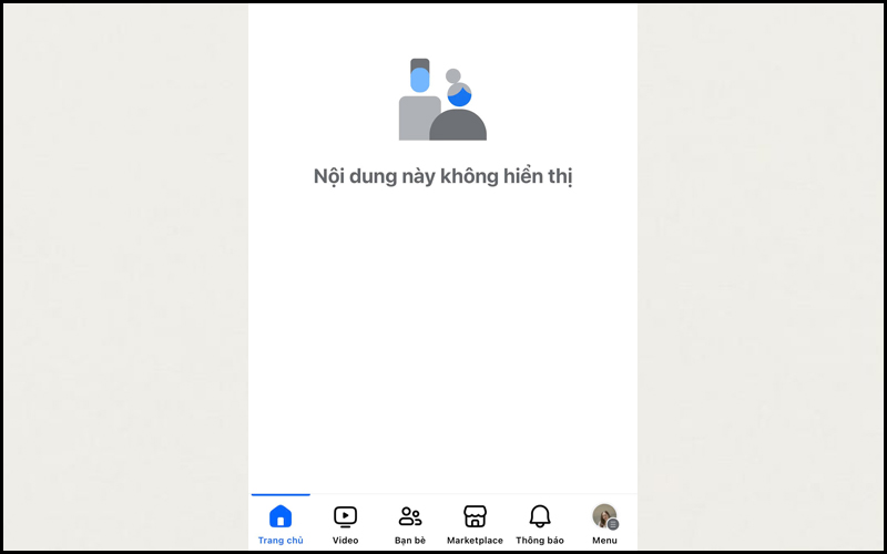 Truy cập đường link xem bạn có bị chặn Facebook không