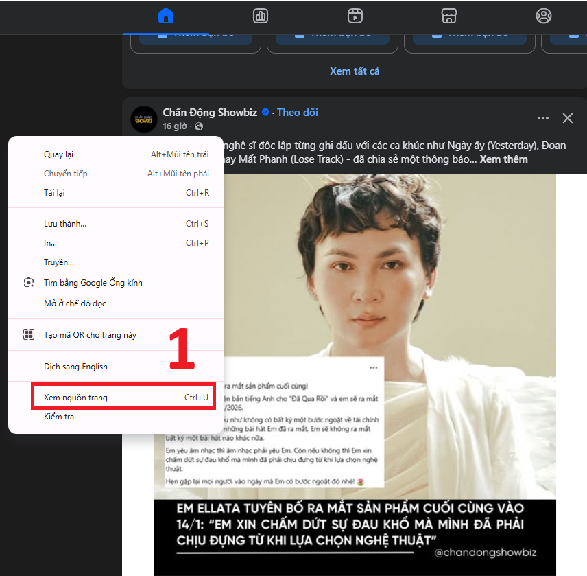 Cách xem ai vào Facebook của mình gần đây trên máy tính