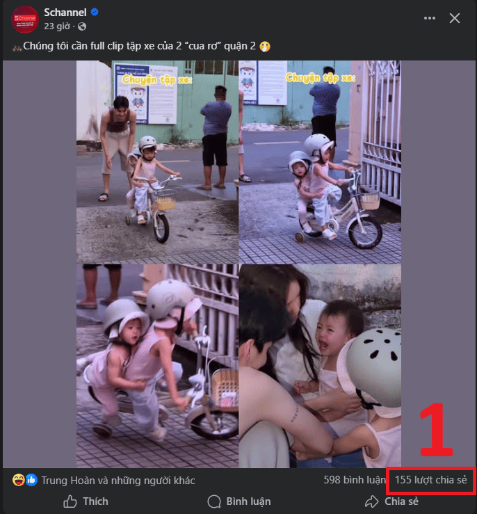 cách xem ai chia sẻ trên facebook bằng máy tính