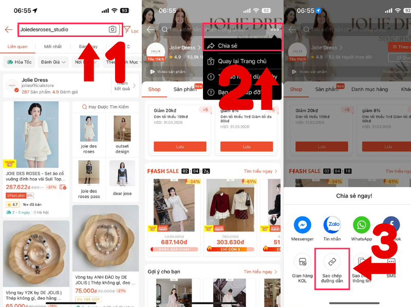 Tăng follow Shopee