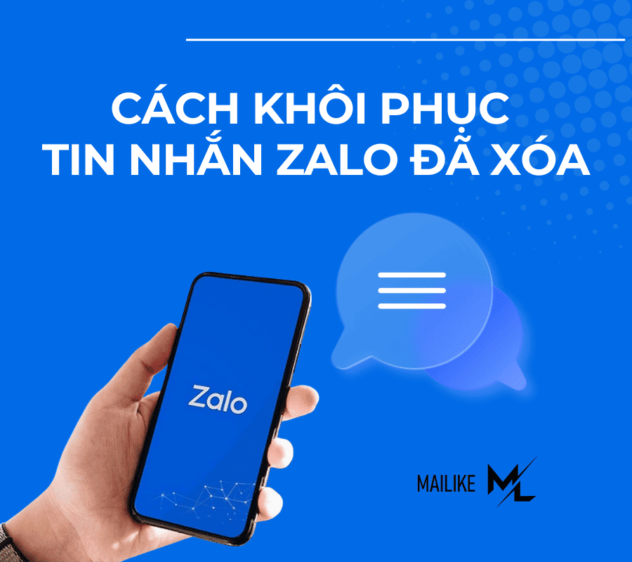 Cách khôi phục tin nhắn Zalo đã xóa