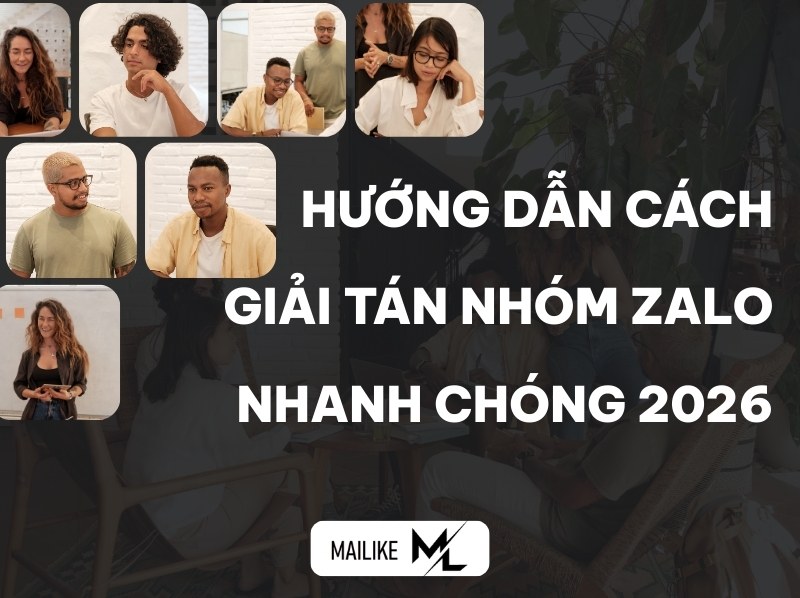 Cách giải tán nhóm Zalo