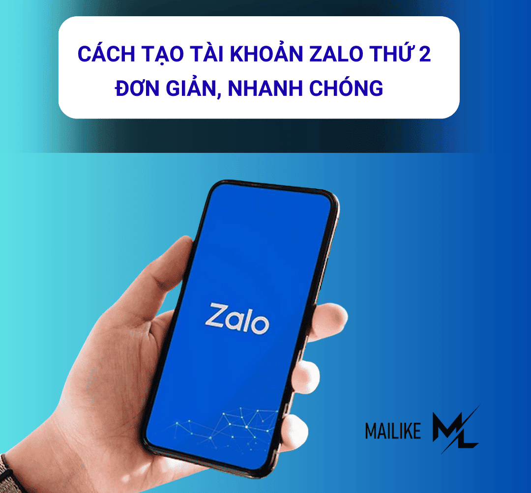 Cách tạo tài khoản Zalo thứ 2 đơn giản