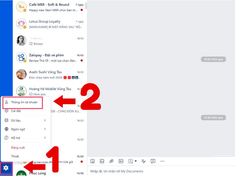 cách đổi tên zalo