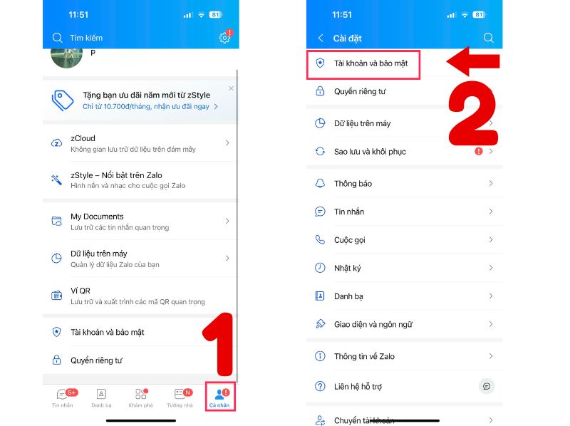 cách đổi tên zalo