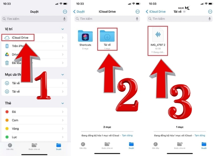 Cách lấy đoạn nhạc mới tải về trên điện thoại Iphone