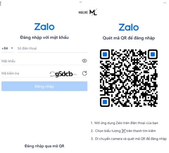 Đăng nhập Zalo trên máy tính bằng 2 cách
