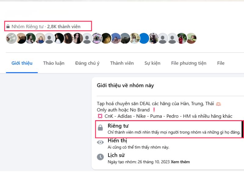 cách tham gia nhóm trên Facebook