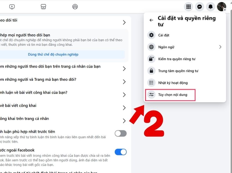 cách xóa người theo dõi trên facebook