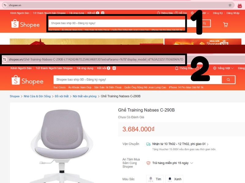 Tăng like shopee
