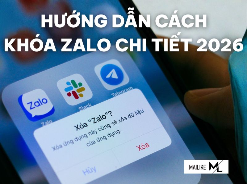 Hướng dẫn cách khóa tài khoản Zalo