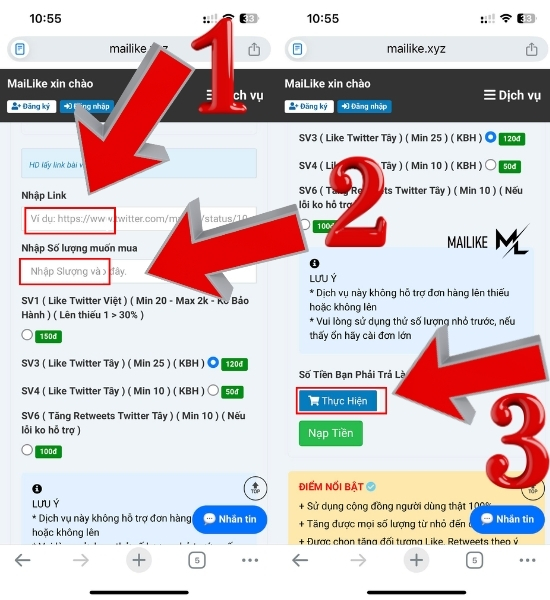 Cách tăng like và retweet Twitter nhanh chóng trên điện thoại