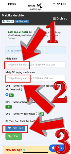 Là một hệ thống,tool,web tăng view video Twitter hoàn toàn giá rẻ