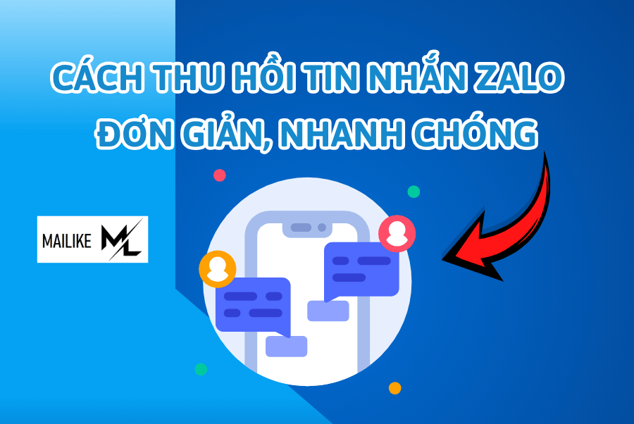 Cách thu hồi tin nhắn Zalo