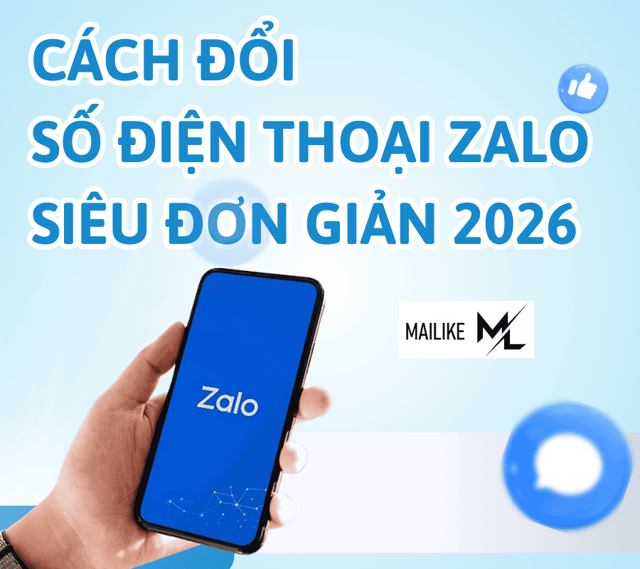 Cách đổi số điện thoại Zalo nhanh chóng