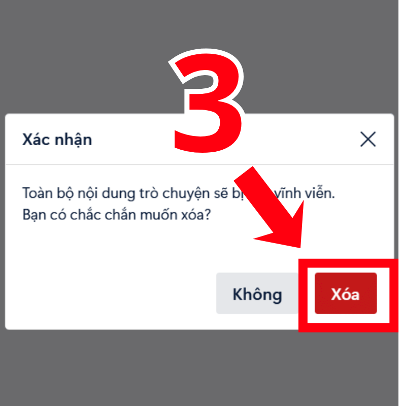 Xác nhận Xóa