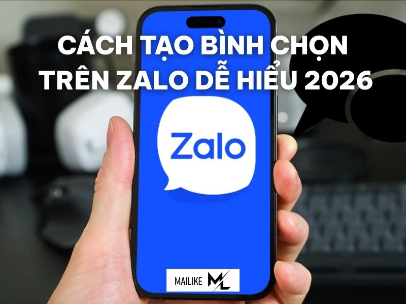 cách tạo bình chọn trên Zalo