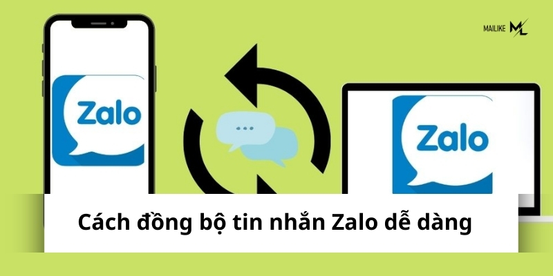 Để đồng bộ tin nhắn Zalo giữa điện thoại và máy tính, bạn cần sao lưu dữ liệu