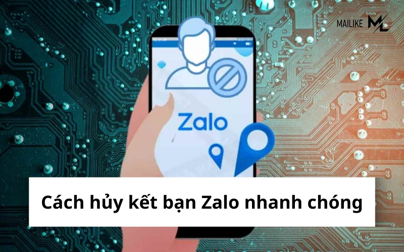 Cách hủy kết bạn Zalo trên điện thoại, máy tính đơn giản nhất