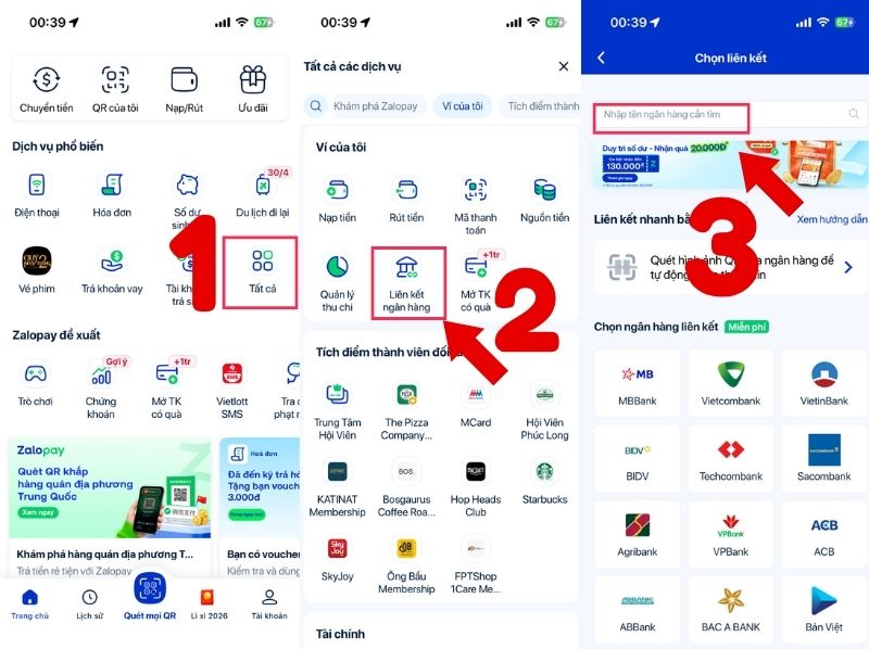 cách nạp tiền vào zalo pay