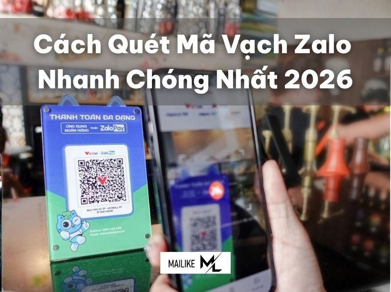 cách quét mã vạch Zalo