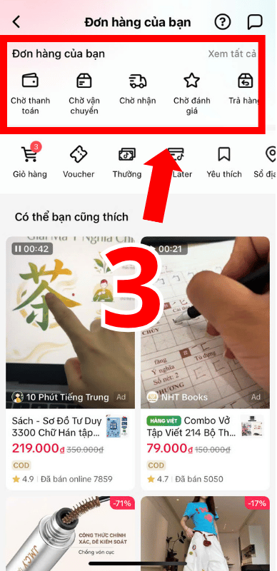 Xem đơn hàng