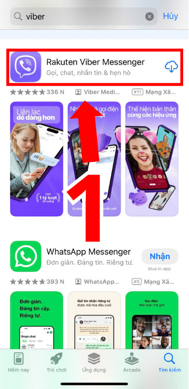 Cài đặt ứng dụng